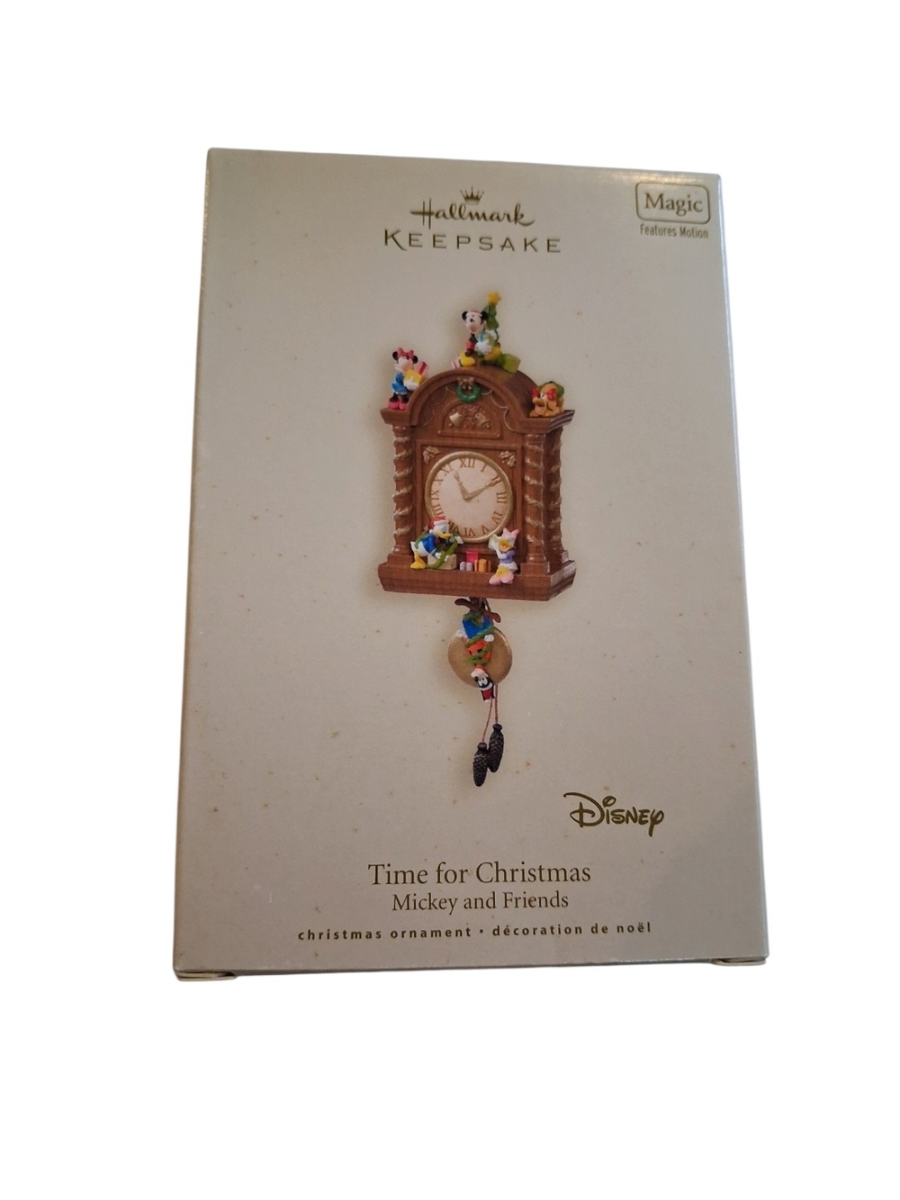 Hallmark Keepsake 'Time for Christmas' Mickey and Friends Ornament